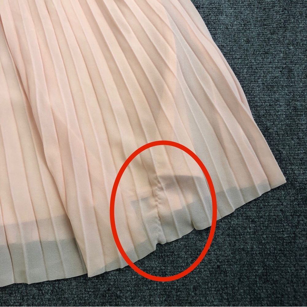 Quince Chiffon Pleated Midi Skirt - Picture 4 of 11